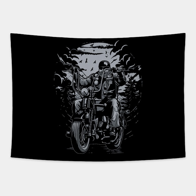 Chopper Tapestry by MisfitInVisual