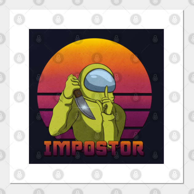 Among Us Impostor Yellow Crewmate Among Us Affiche Et Impression D Art Teepublic Fr Among Us Impostor Yellow Crewmate Among Us Affiche Et Impression D Art Teepublic Fr