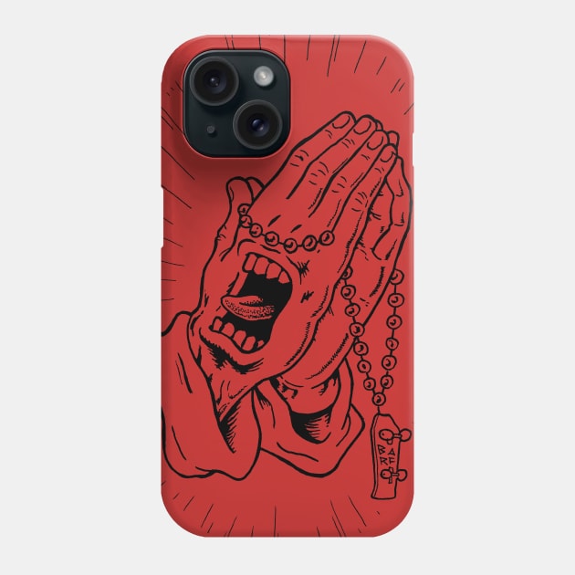 Plying Hands Phone Case by BarfComics