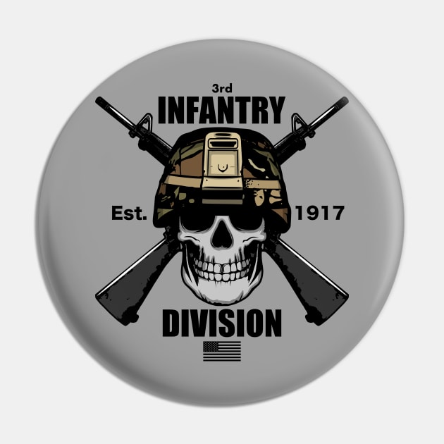 3rd Infantry Division Pin by TCP