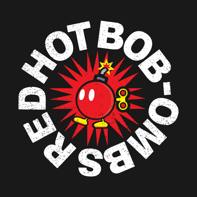 Download Red Hot Bob-Ombs - Super Mario Brothers - Long Sleeve T ...