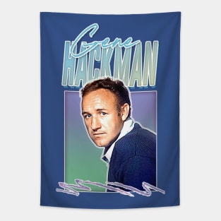 Gene Hackman /  Retro Movie Lover Gift Design Tapestry