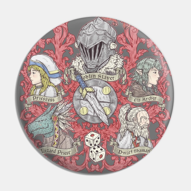 ORCBOLG - CREST Pin by Firebrander