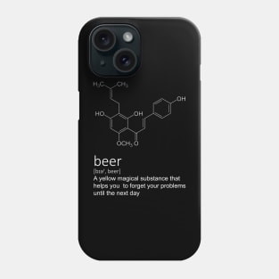 Beer definition Phone Case