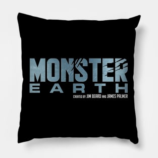 Monster Earth logo Pillow