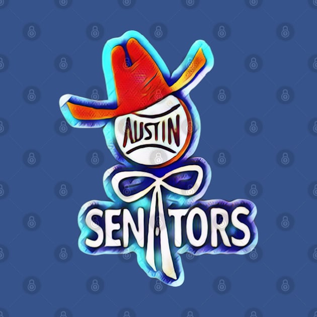 Austin Senators Baseball by Kitta’s Shop