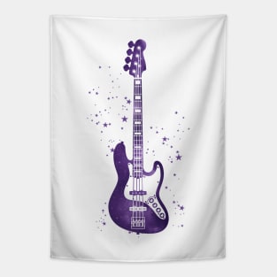 J-Style Bass Guitar Universe Texture Tapestry