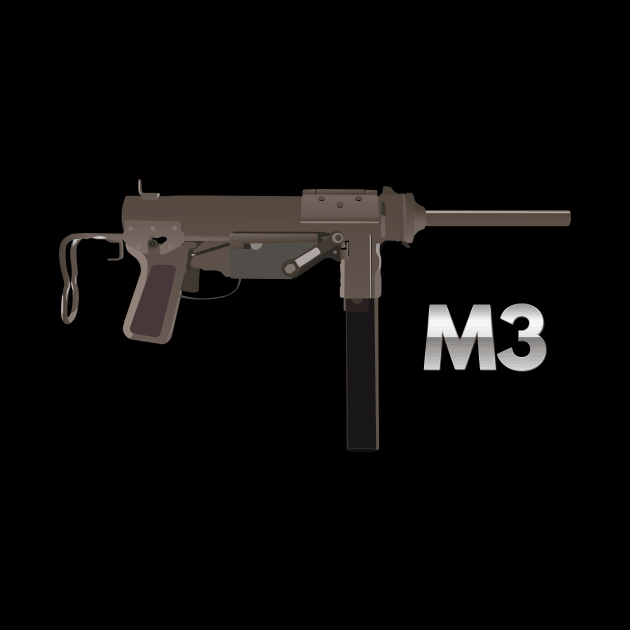 WW2 M3 Submachine Gun by NorseTech