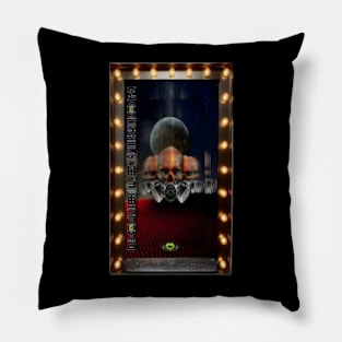 Twisted Sinemas #16- "Double-Double Vision" movie poster Pillow