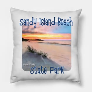 Sandy Island Beach State Park, New York Pillow