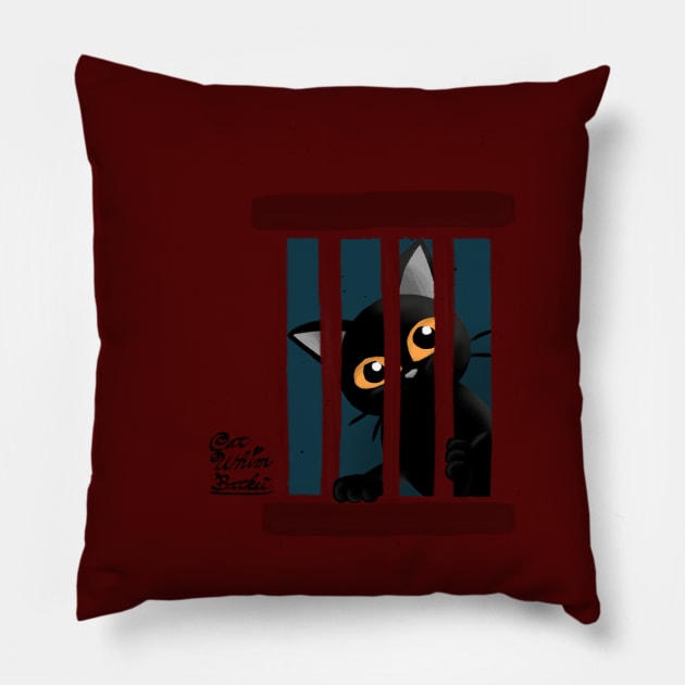 Watching me, watching you Pillow by BATKEI