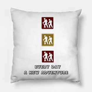 Hiking Adventure Pillow