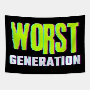 Worst Generation Tapestry