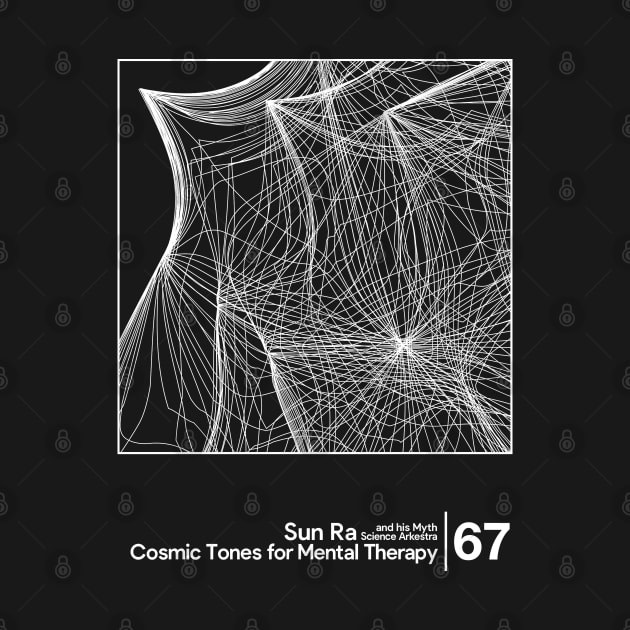 Sun Ra - Cosmic Tones / Minimal Style Graphic Artwork Design by saudade