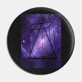 Geometric Galaxy Pin