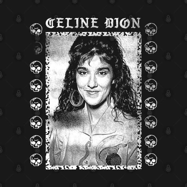 Celine Dion † Faded Style Punksthetic Fan Art Design by DankFutura