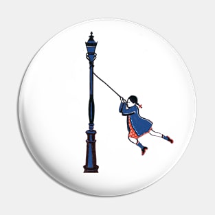 Parisian girl Pin