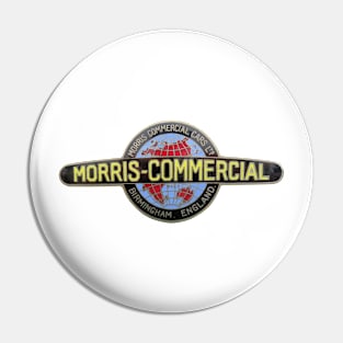 Vintage Morris Commercial lorry logo Pin