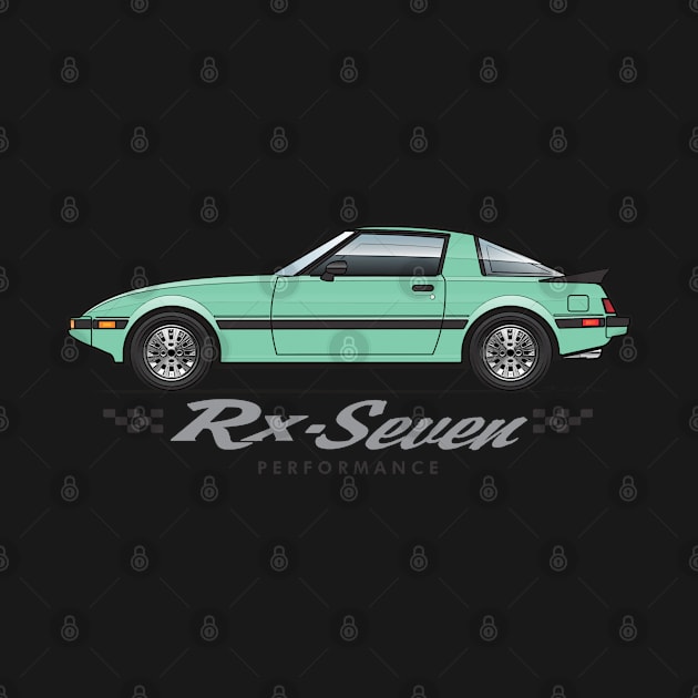 RX7 Green by JRCustoms44