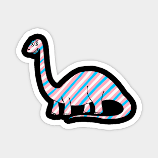 Transgender Dinosaur Magnet