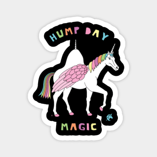 Hump Day Winged Unicorn Magnet