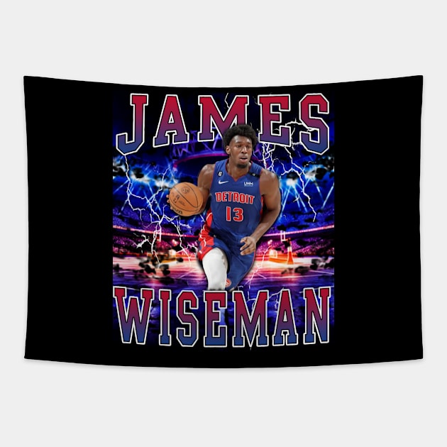 James Wiseman Tapestry by Gojes Art