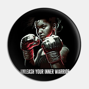 Unleash Your Inner Warrior Pin