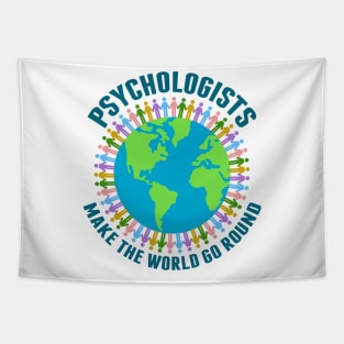 Psychologists Make the World Go Round Tapestry