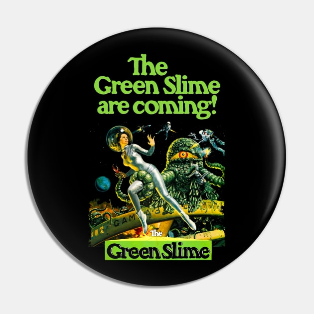 Mod.2 The Green Slime Pin by parashop