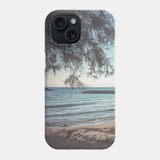 Summer Beach Sea Horizon Relax Yoga Meditation Phone Case