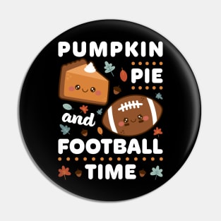 Pumpkin Pie and Football Time! Pin