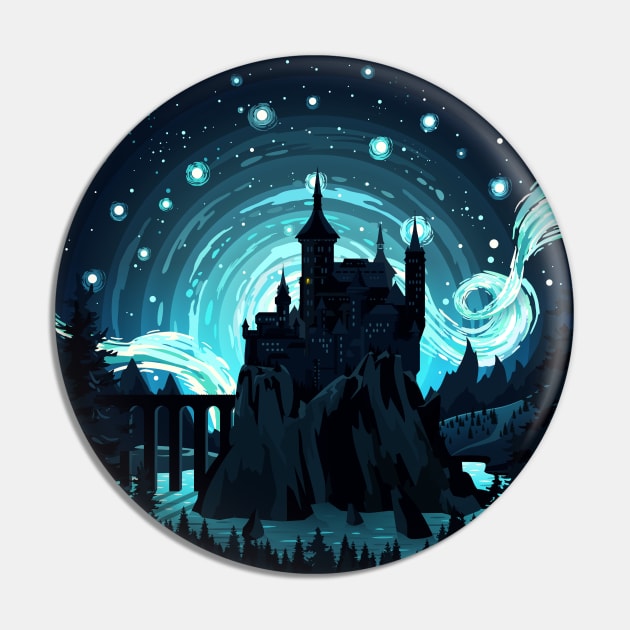 Old Castle Pin by Prok_Art