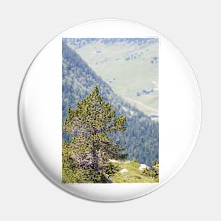 Lonely Pine Tree Pin