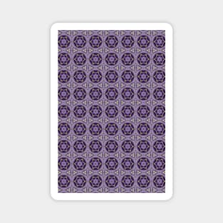 Purple Pattern Magnet