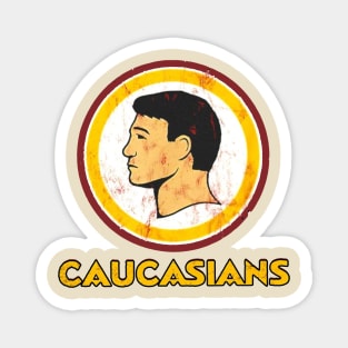 caucasians Magnet