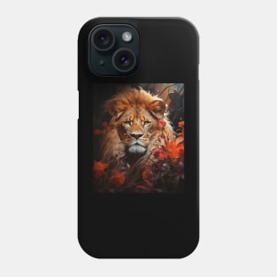 Lion Artistic Animals Lover Phone Case