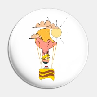 gas balloon Pin