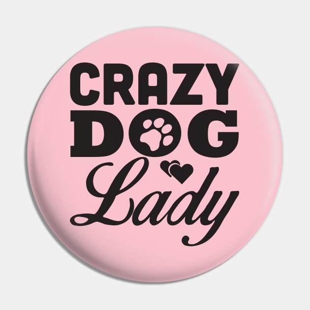 Crazy Dog Pin by nektarinchen