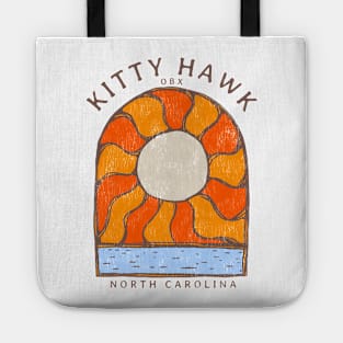 Kitty Hawk, NC Summertime Vacationing Burning Sun Tote