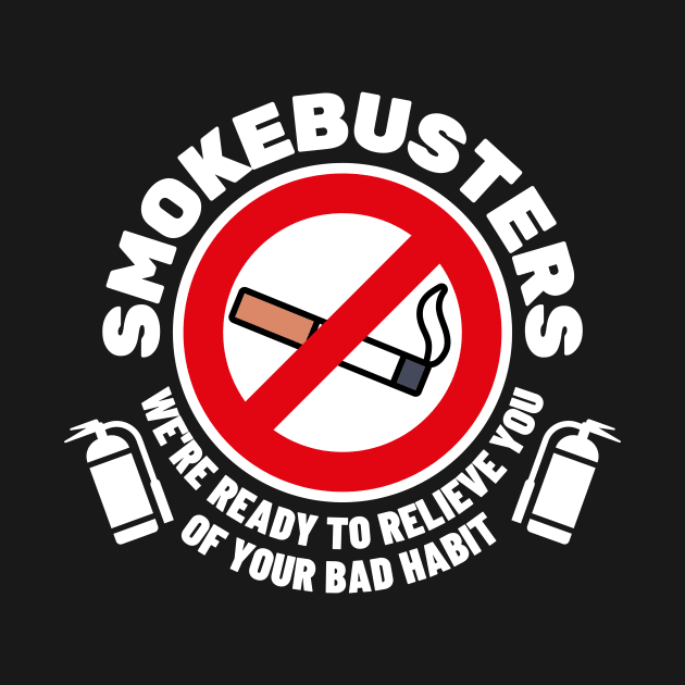 Smokebusters No Smoking Sign Logo by Movie Vigilante