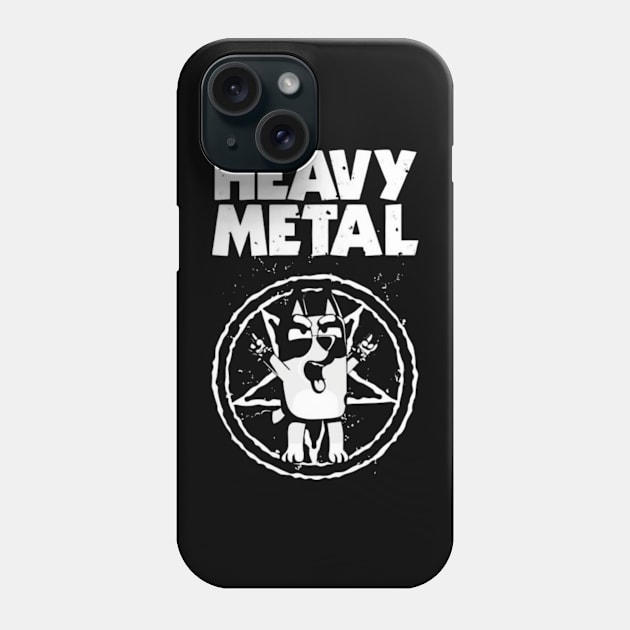 bluey funny metal Phone Case by GapiKenterKali