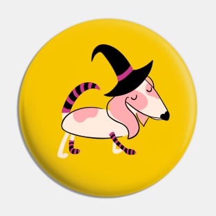 Puppy in fancy dress Pin