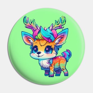 Forest Frisk Cute Deer Dance Pin