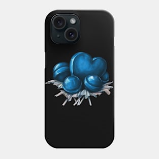 Blue lollipops Phone Case