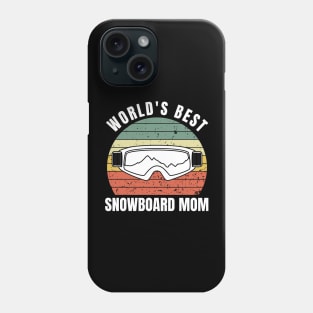 Snowboarding Mom Phone Case