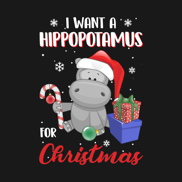 I Want A Hippopotamus For Christmas by TeeSky