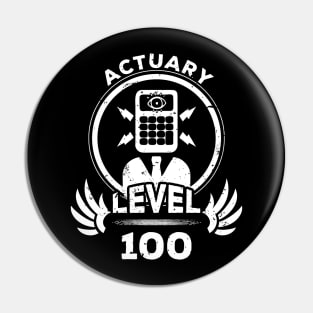 Level 100 Actuary Gift Pin