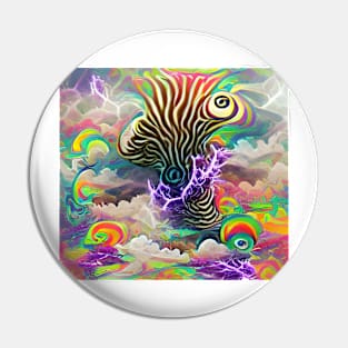 Psychedelic Soulstorm Pin