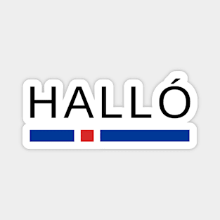 Halló Iceland Magnet