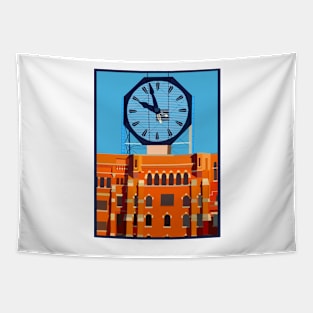 Colgate clock Tapestry